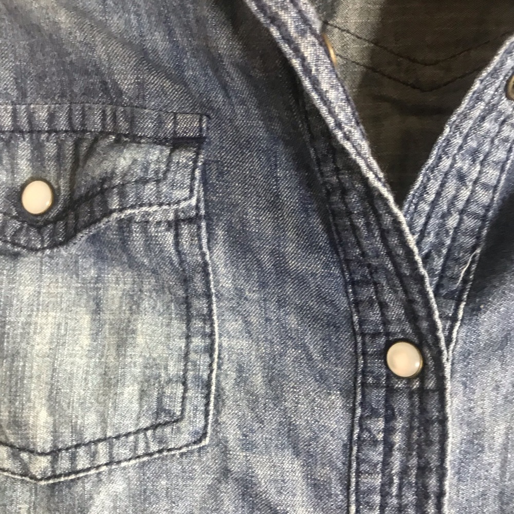 Denim button down - Picture 3 of 5